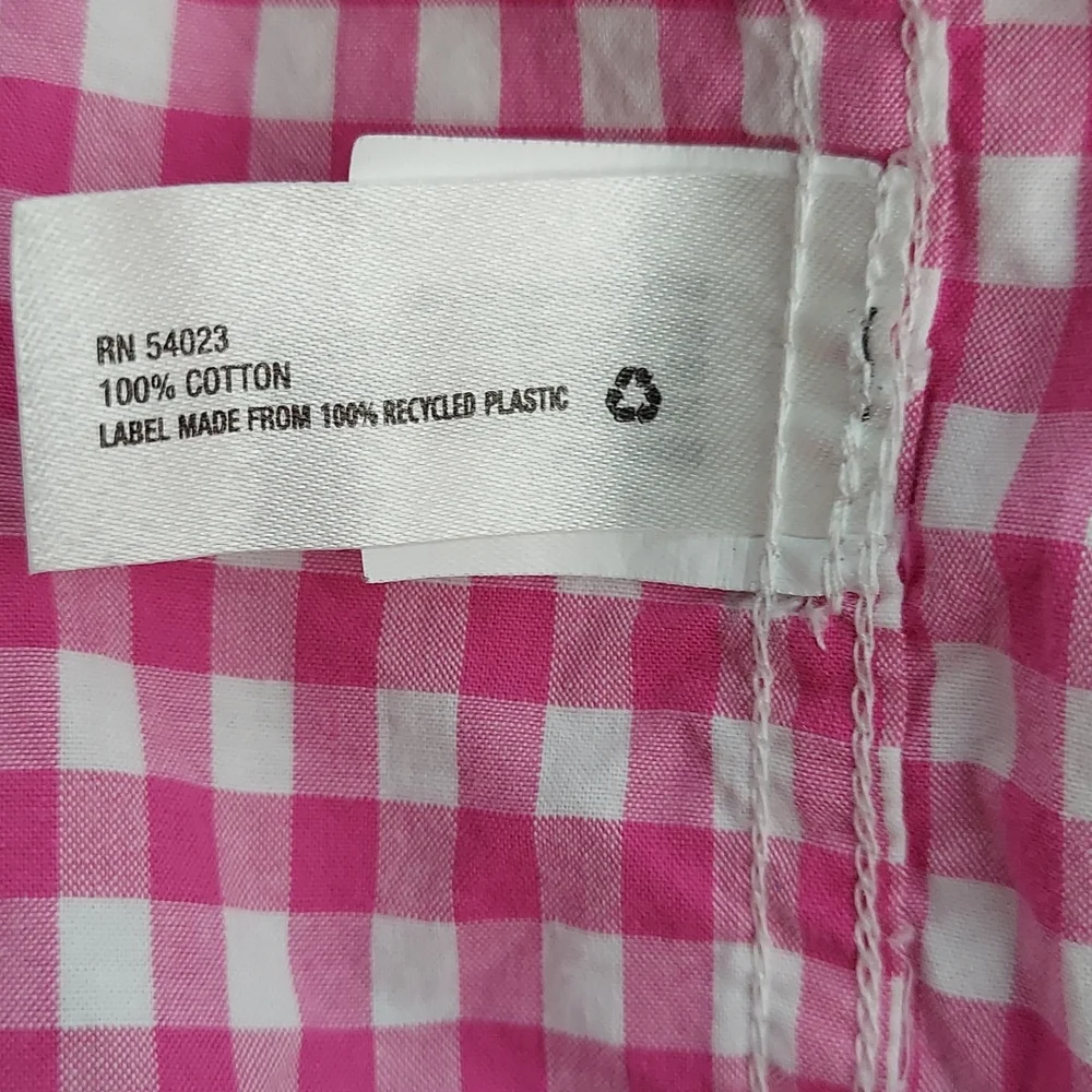 ⭐️ 5/$30 GAP kids _pink plaid 4T_ button up